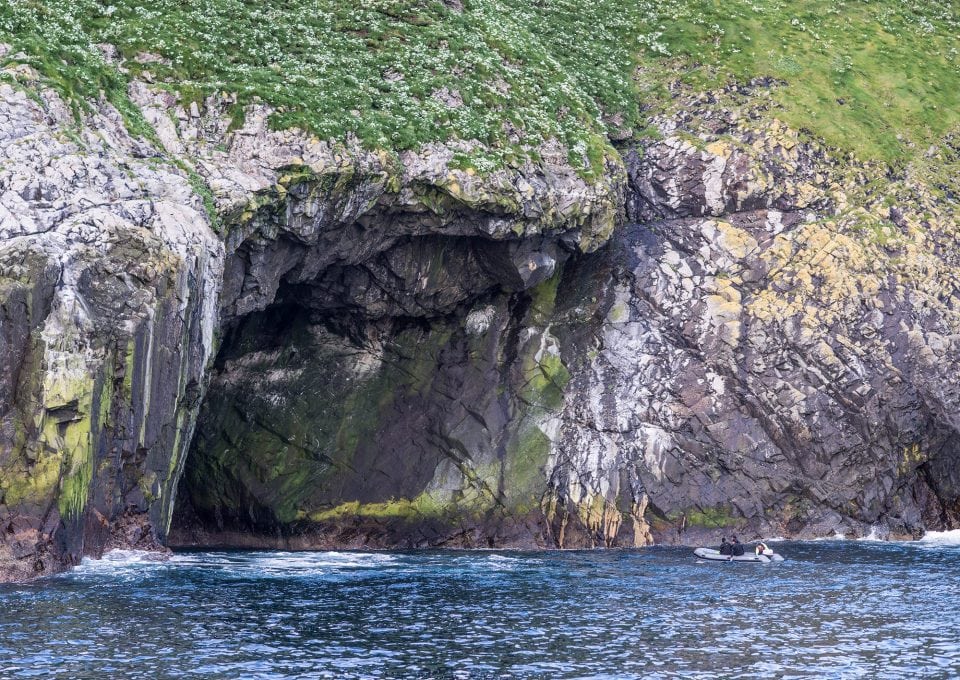 Expedition, St Kilda, diving, divers, Outer Hebrides diving, caves