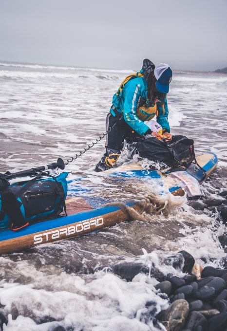 Paddleboard Wales, circumnavigation of Wales by paddleboard, Sian Sykes, SUP against plastic, SUP
