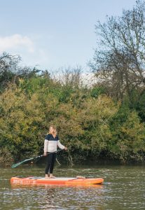 Lizzie carr plastic patrol paddleboarding crew clothing