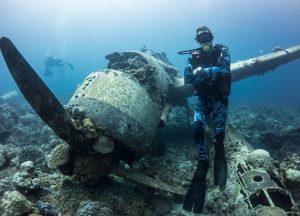 Palau-James-Glancy-Plane-Wreck