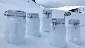snow-microplastics-ice-samples