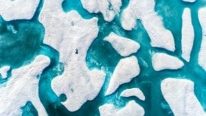 Florian Ledoux drone filmmaker ocean cinematographer oceans film festival polar bear ice arctic landscape