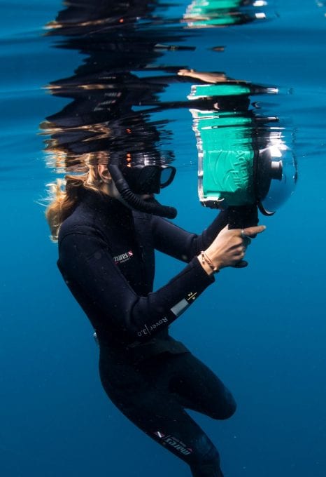 anouska freedman ningaloo reef underwater camera