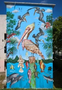 tre packard pangea seed sea walls ocean activism conservation artivism heron public art