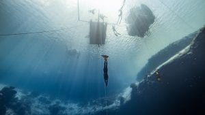 Freediving Barbados Alex Davis freediver Daan Verhoeven