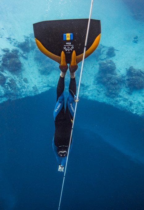 Freediving Barbados Alex Davis freediver Alex St Jean