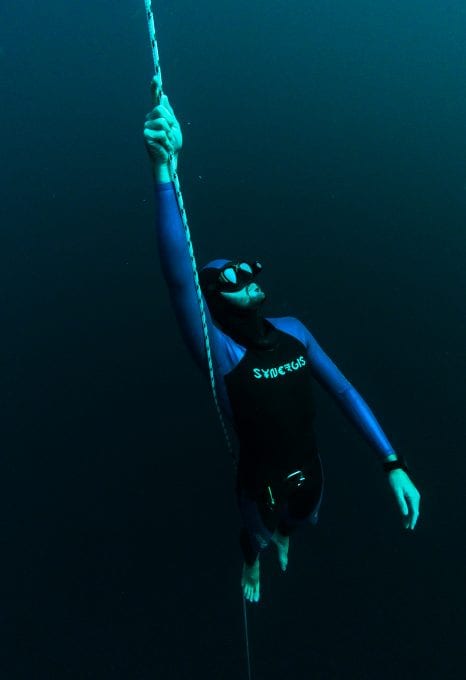 Freediving Barbados Alex Davis freediver John Alexander