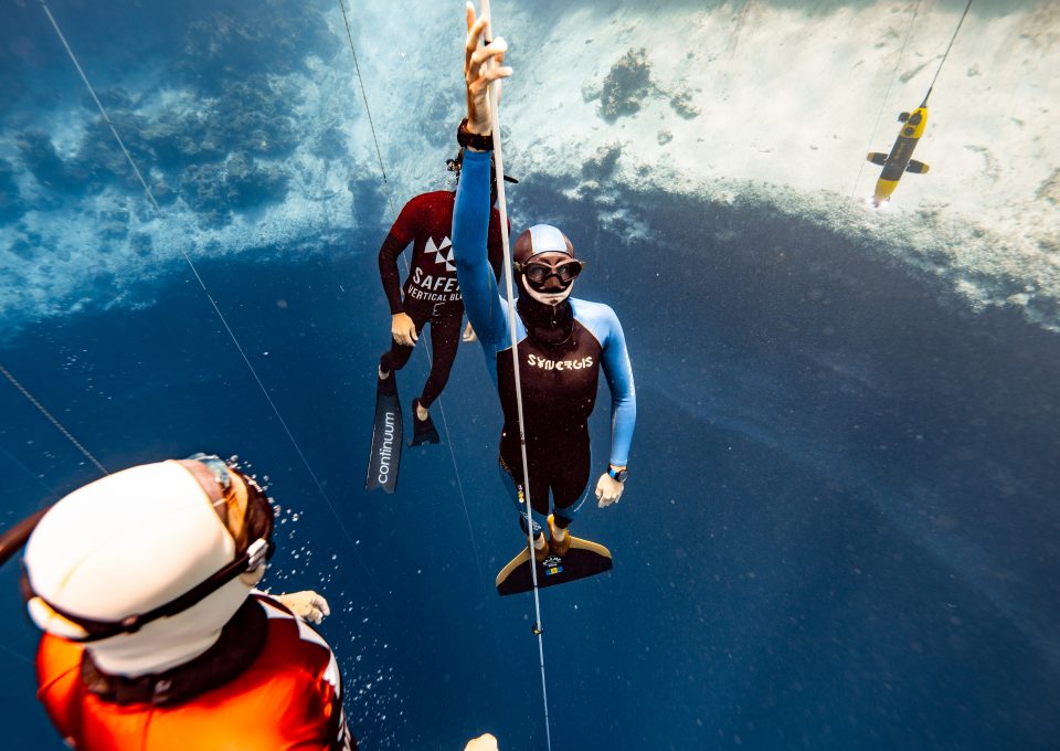 Freediving Barbados Alex Davis freediver Daan Voerhoeven