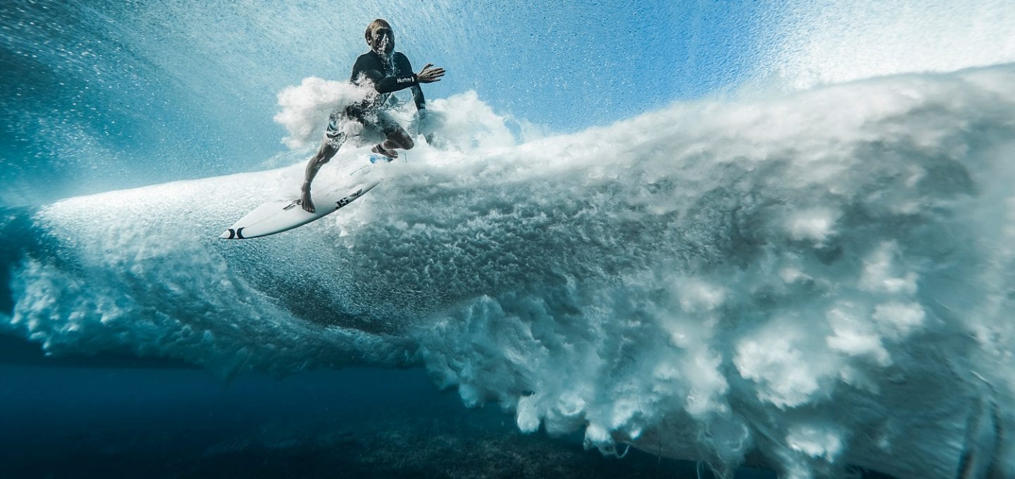 Ben Thouard ocean photography wave photograph Tahiti surfing