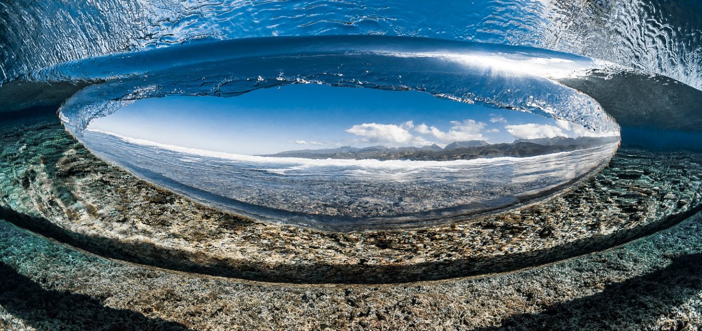 Ben Thouard ocean photography wave photograph Tahiti reef