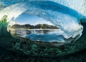 Ben Thouard ocean photography wave photograph Tahiti