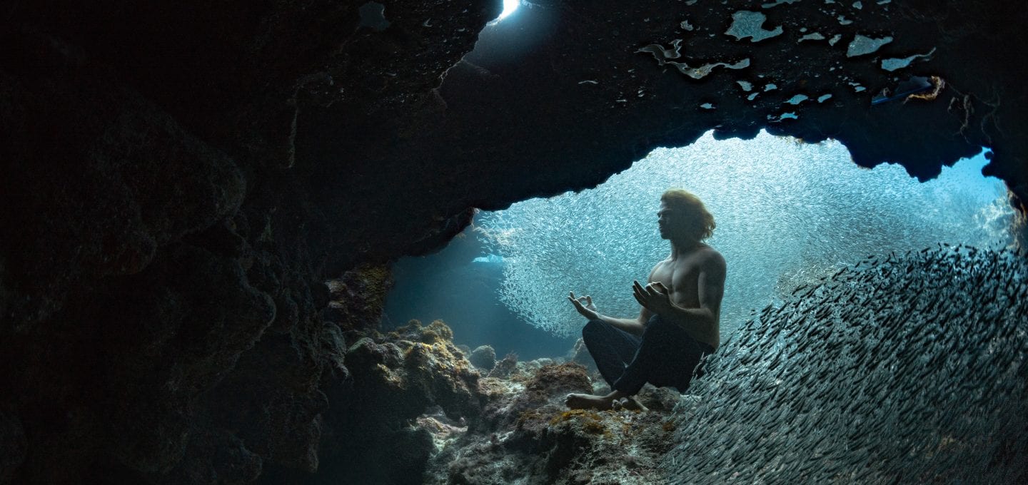 the bahamas andre musgrove underwater photographer cave diving