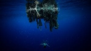 The Vortex Swim Crew marine debris ocean microplastics ghost net