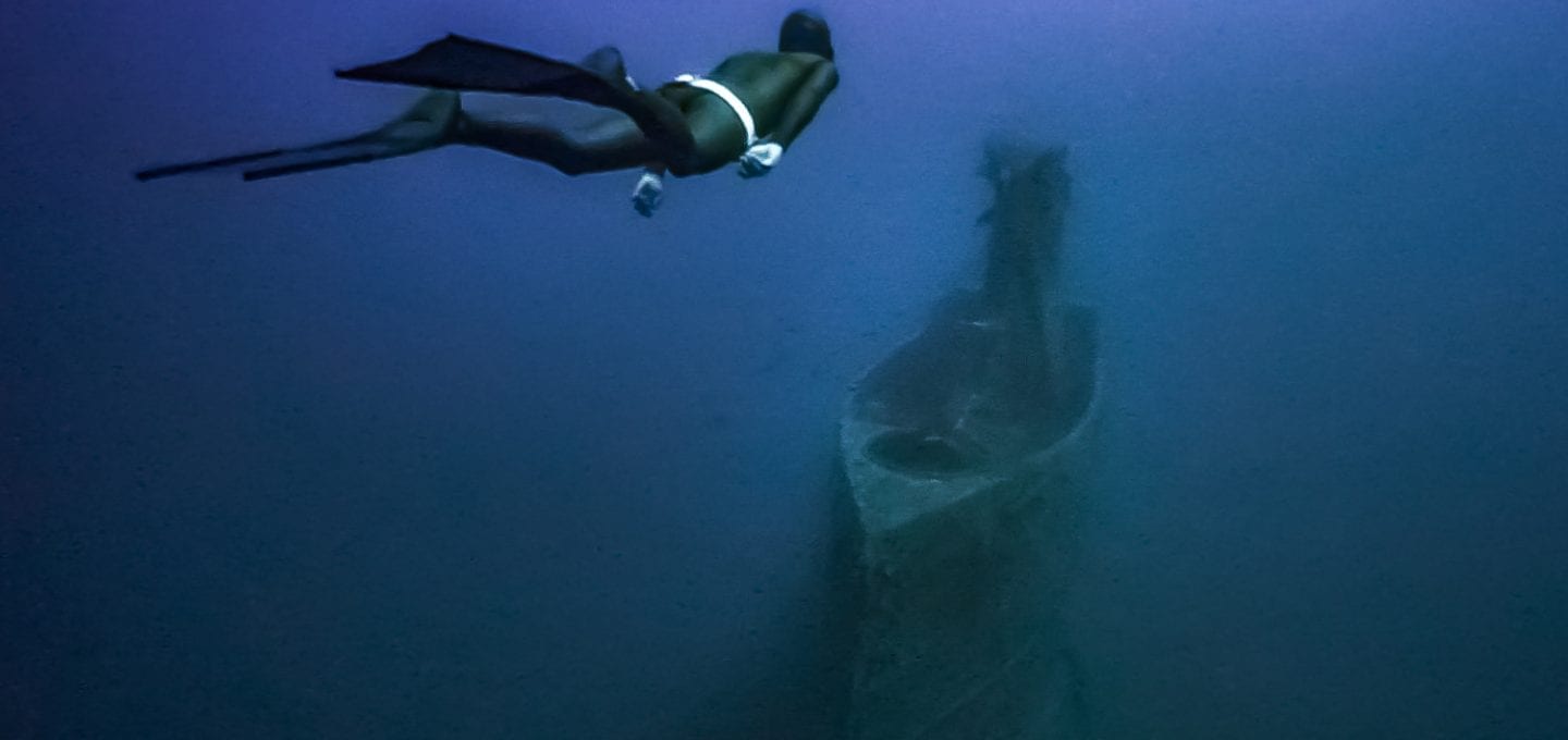 HMS Perseus freedive submarine wreck freediving