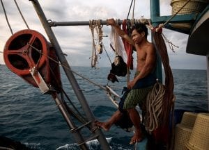 Ian Urbina The Outlaw Ocean fisher at sea