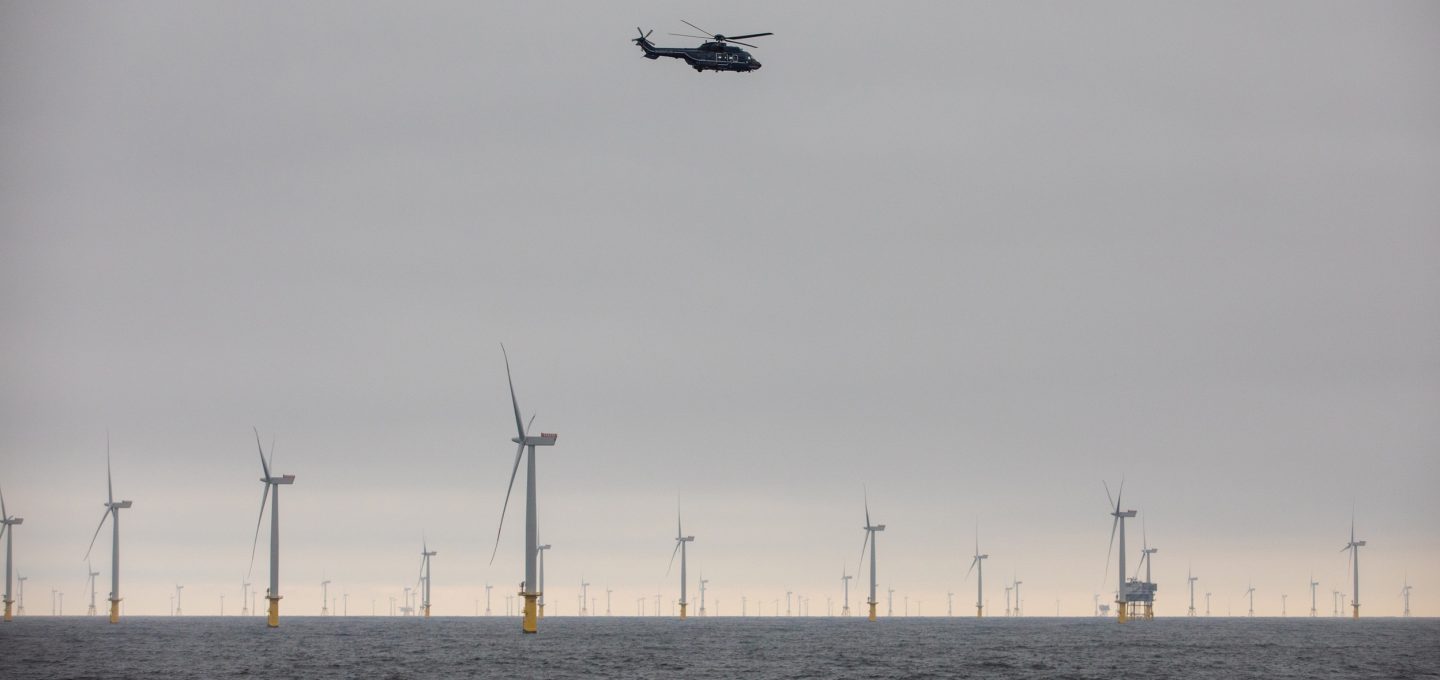 Greenpeace Dogger Bank MPA illegal trawling police helicopter wind farm