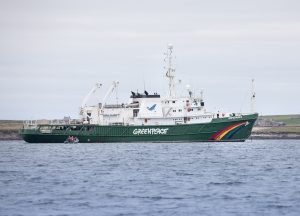 Greenpeace Dogger Bank MPA illegal trawling Esperanza
