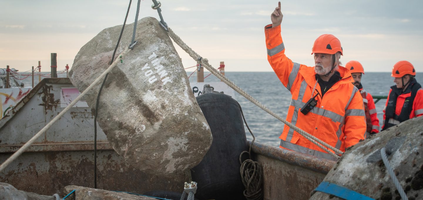 Greenpeace Dogger Bank MPA illegal trawling boulder