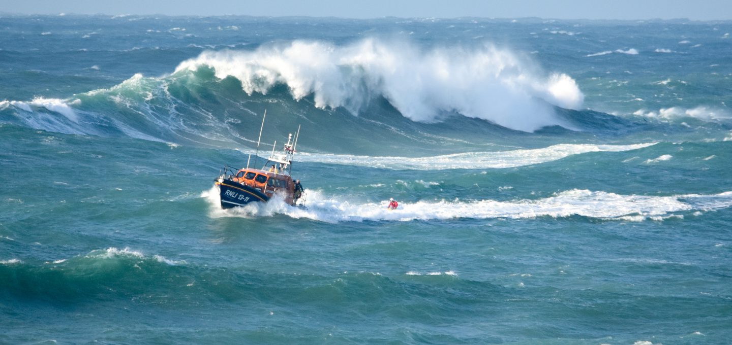 RNLI lifeboat rescue