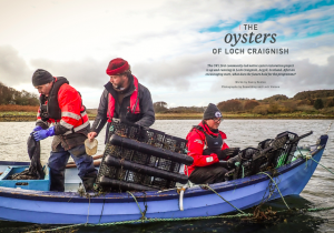 Issue 18, Oceanographic Magazine, Oysters, Loch Craignish