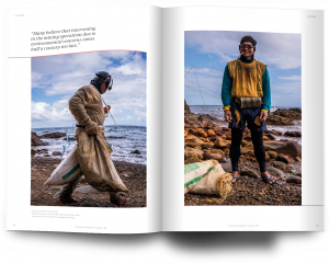 Oceanographic, Claudio Sierber, Issue 23, Gold diver portraits